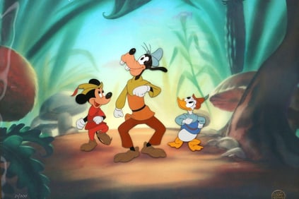 Walt Disney "Mickey & the Beanstalk" Ltd. Edition Animation Cel