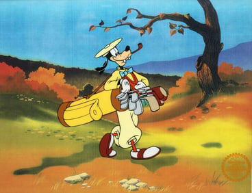 Walt Disney "How to Play Golf" Ltd. Edition Sericel