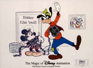 Walt Disney & MGM Studios "The Magic of Disney Animation" Cel