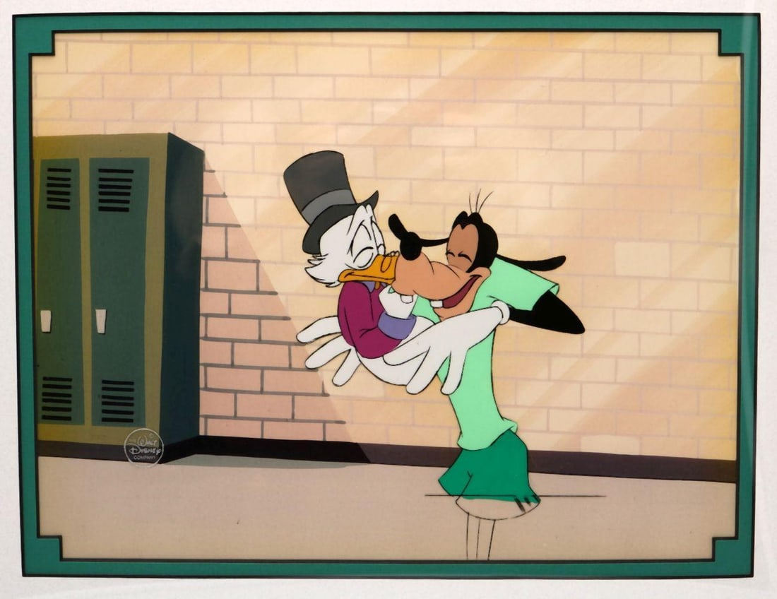 Walt Disney Sport Goofy "Soccermania" Animation Cel (1 of 5)