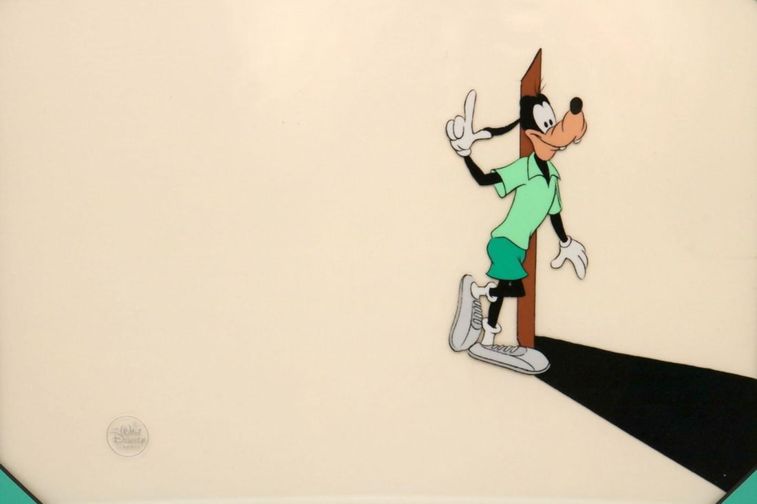 Walt Disney Sport Goofy "Soccermania" Original Production Cel (1 of 4)