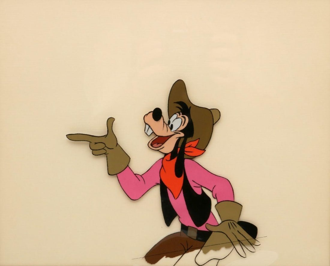 Walt Disney "Goofy Holiday" Original Production Cel (1 of 4)