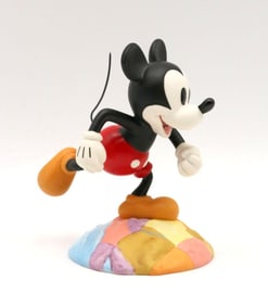Walt Disney "Millenium Mickey: On Top of the World" Ceramic Figurine