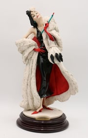 Giuseppe Armani "Cruella De Vil" Disney Ceramic Figurine