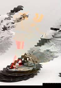 Giuseppe Armani "Cinderella & the Prince" Disney Ceramic Figurine: Giuseppe Armani (Italian, 1935–2006) Cinderella & the Prince Florence, Ceramic Disney Figurine A finely hand-painted ceramic sculpture by Giuseppe Armani for Florence, depicting Cinderella a