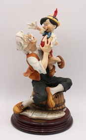 Giuseppe Armani "A Father's Love" Pinocchio Ceramic Figurine