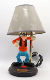 Walt Disney's "Goofy" Animated Talking Lamp