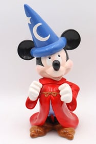 Disney's "Fantasia" Porcelain Mickey Mouse with Music Box