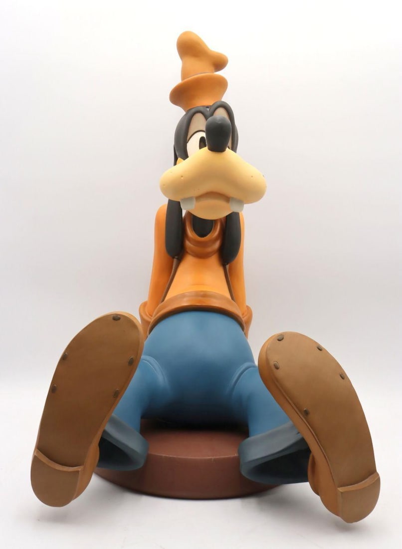 Disney Large "70 Goofy Years" Resin Sculpture (1 of 4)