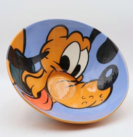 Large Stephen Kilgore "Square One" Pluto Ceramic Bowl