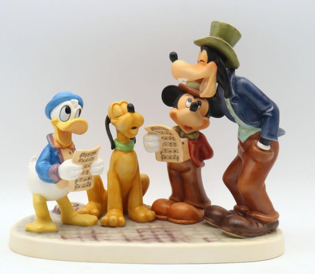 Goebel "Harmony in Four Parts" Porcelain Figurine: Goebel “Harmony in Four Parts” Porcelain Figurine Description: A finely detailed Goebel porcelain figurine titled “Harmony in Four Parts.” This beautifully