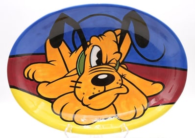 Art of Disney "Pluto" Decorative Platter