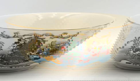 Lenox for Disney "Mickey's Merry Christmas" Porcelain Bowl