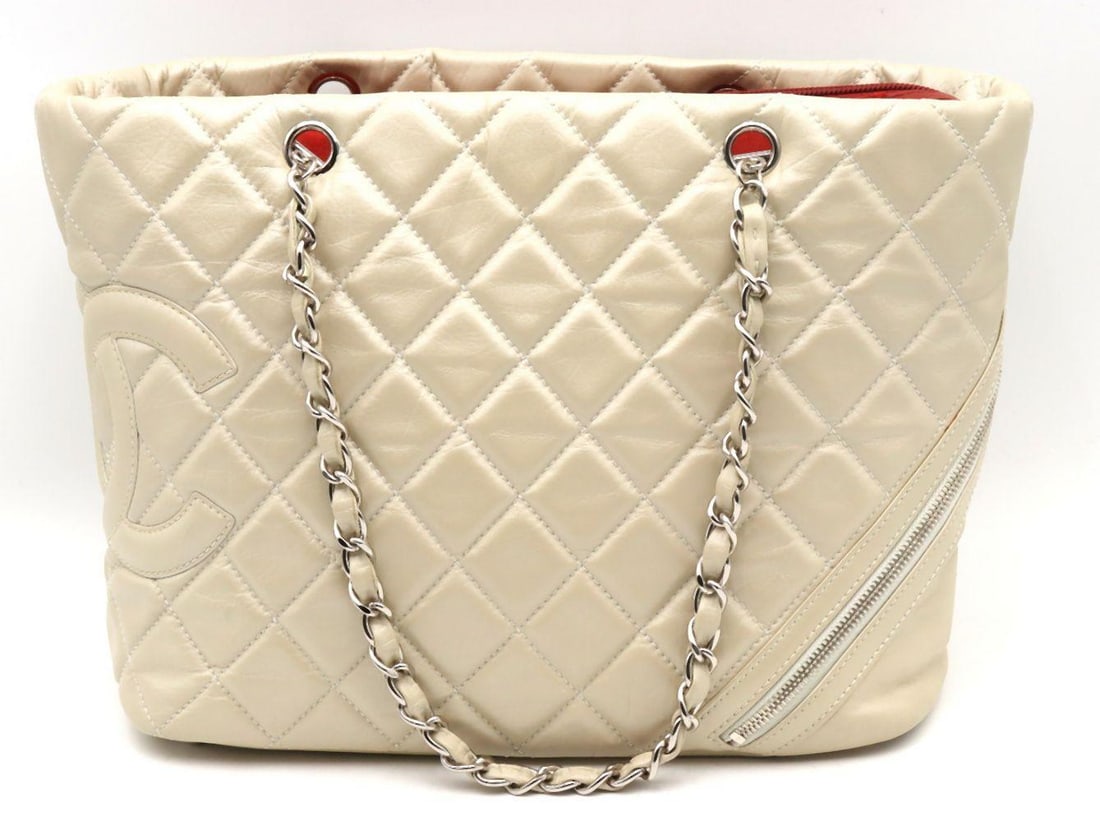 Chanel Large Quilted Calfskin Tote Bag (1 of 4)