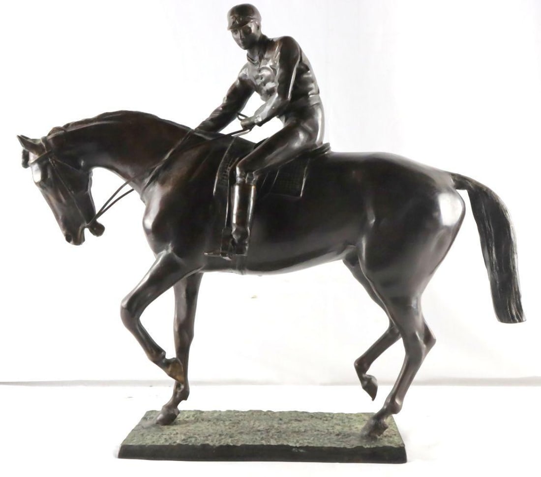After Isidore Bonheur "Le Grand Jockey" Bronze Sculpture (1 of 7)
