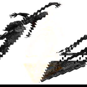 John Ake "Two Dancers" Bronze Sculpture: John Ake (American, 1922–1988) Two Dancers, 1969 Bronze with original patina, mounted on steel base 25 x 38 in. (63.5 x 96.5 cm) An elegant study of rhythm and form, Two Dancers by