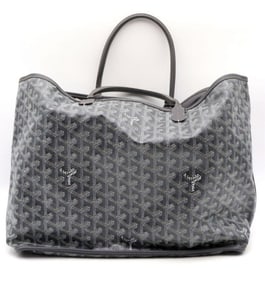 Goyard "Saint Louis PM" Grey Tote Bag