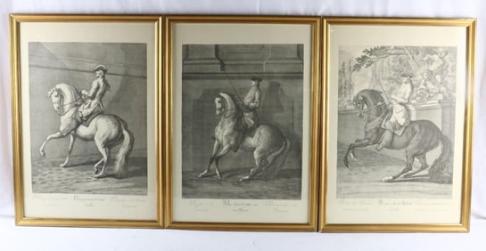 Lot of Johann Elias Ridinger (German, 1698-1767) Lithographs