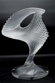 Lalique "Trophy" Crystal Sculpture