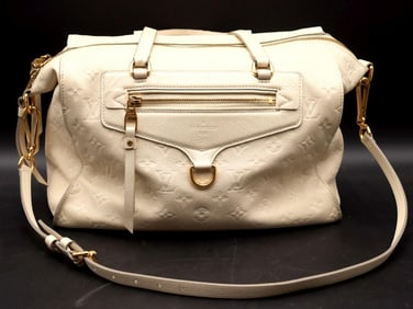 Louis Vuitton Cream Monogram Empriente PM Tote Bag