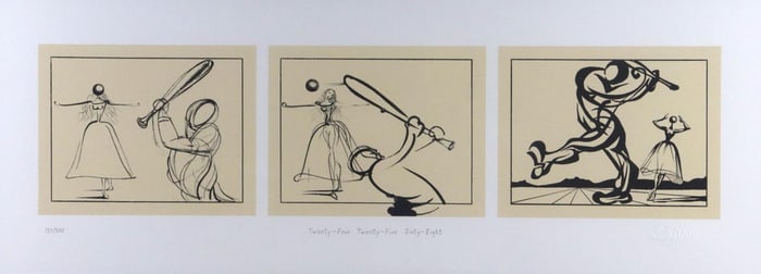 Salvador Dali "Twenty-Four, Twenty-Five, Sixty Eight" Lithograph