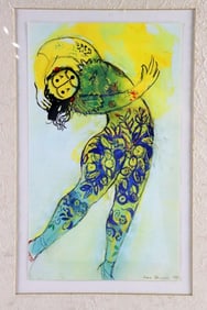 Marc Chagall "The Firebird" Lithograph