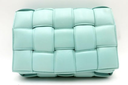 Bottega Veneta Padded Baby Blue Cassette Bag