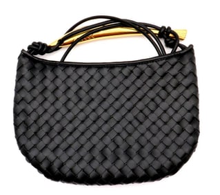 Bottega Veneta Medium Black Sardine Bag