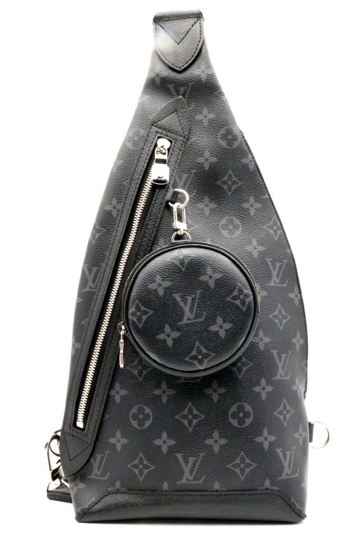 Louis Vuitton Duo Slingbag In Monogram Eclipse Canvas (1 of 8)