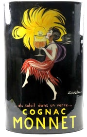 Vintage Cognac Monnet Umbrella Holder