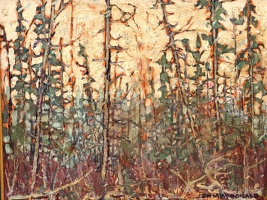 James MacDonald (Canadian, 1873–1932) Oil painting on board