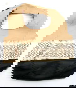 Celine Leather Snakeskin Tote Bag