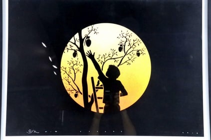 Otto Schade "Dangerous Harvest" Lithograph