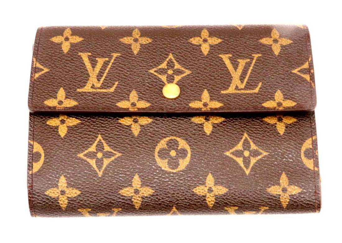 Louis Vuittom Monogram "Porte Tresor Etui" Tri-Fold Wallet (1 of 4)
