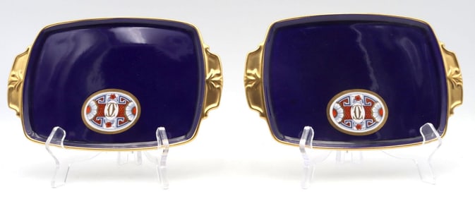 Caverswall for Cartier Porcelain Trays