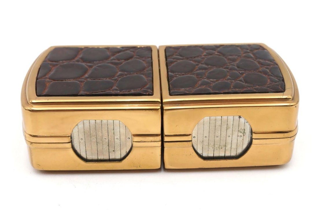 Vintage H. Sport Leather Sporting Glasses (1 of 11)