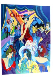 Isaac Maimon "Cabaret" Signed Serigraph
