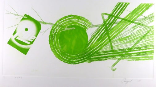 James Rosenquist "Spokes: 2 State" Signed Aquatint