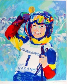 Leroy Neiman "Nagano Special Olympics - 2005" Serigraph