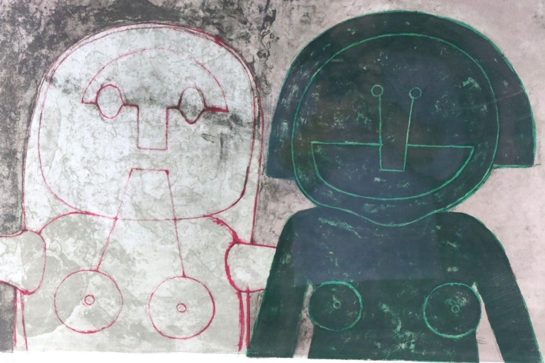 Rufino Tamayo (Mexican, 1899–1991) "Two Females" Lithograph - 3