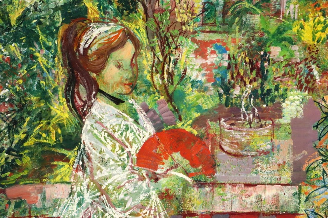 Emilio Grau Sala (Spanish, 1911–1975) "Sur la Balon" Oil Painting on Canvas - 3