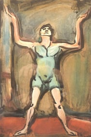 Georges Rouault "Le Jongleur" Aquatint