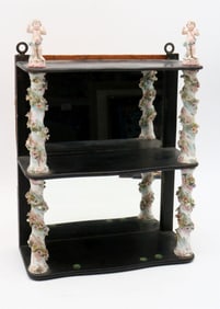 Antique German Porcelain Showcase