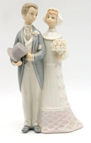 Lladro "Wedding of Yesteryear" #4808 Porcelain Figurine