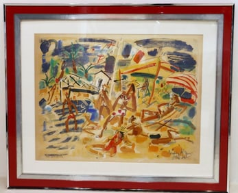 Gen Paul (French, 1895-1975) Watercolor