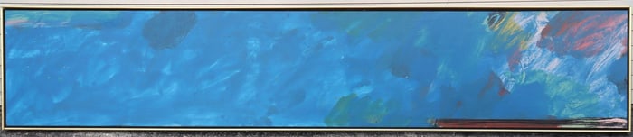 Peter Reginato (American, b. 1945) Abstract Acrylic Painting on Board