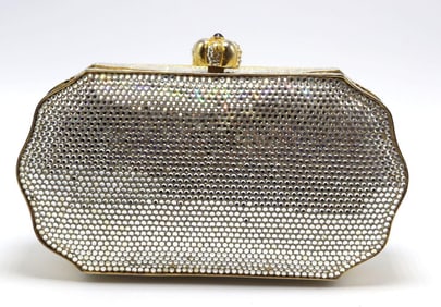 Judith Leiber Swarovski Crystal Evening Clutch
