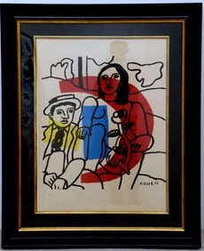 Fernand Leger (French, 1881-1955) "The Couple" Lithograph