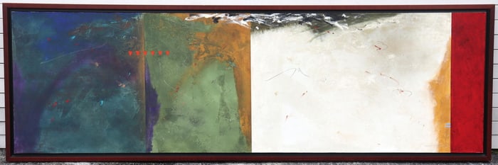 John Baughman (American, b. 1947) Oil Painting on Canvas