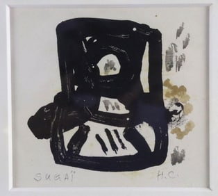 Kumi Sugaï (Japanese, 1919–1996) "Small Composition" Color Lithograph